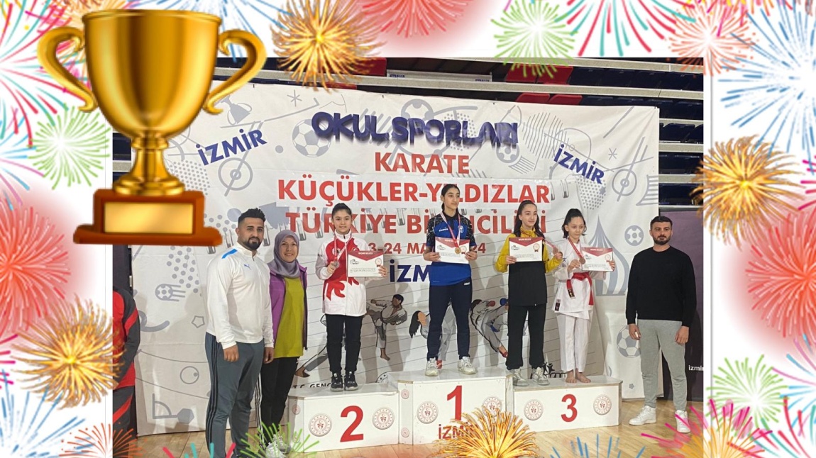 Okul Sporları Karate Türkiye 2.si olduk